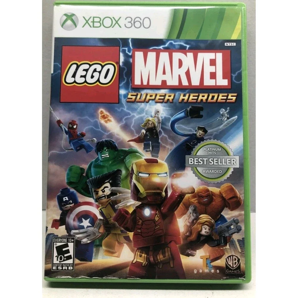LEGO Marvel Super Heroes (Xbox 360, 2013) Complete Tested Working - Free Ship
